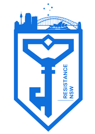 Sydney Resistance Framed Logo